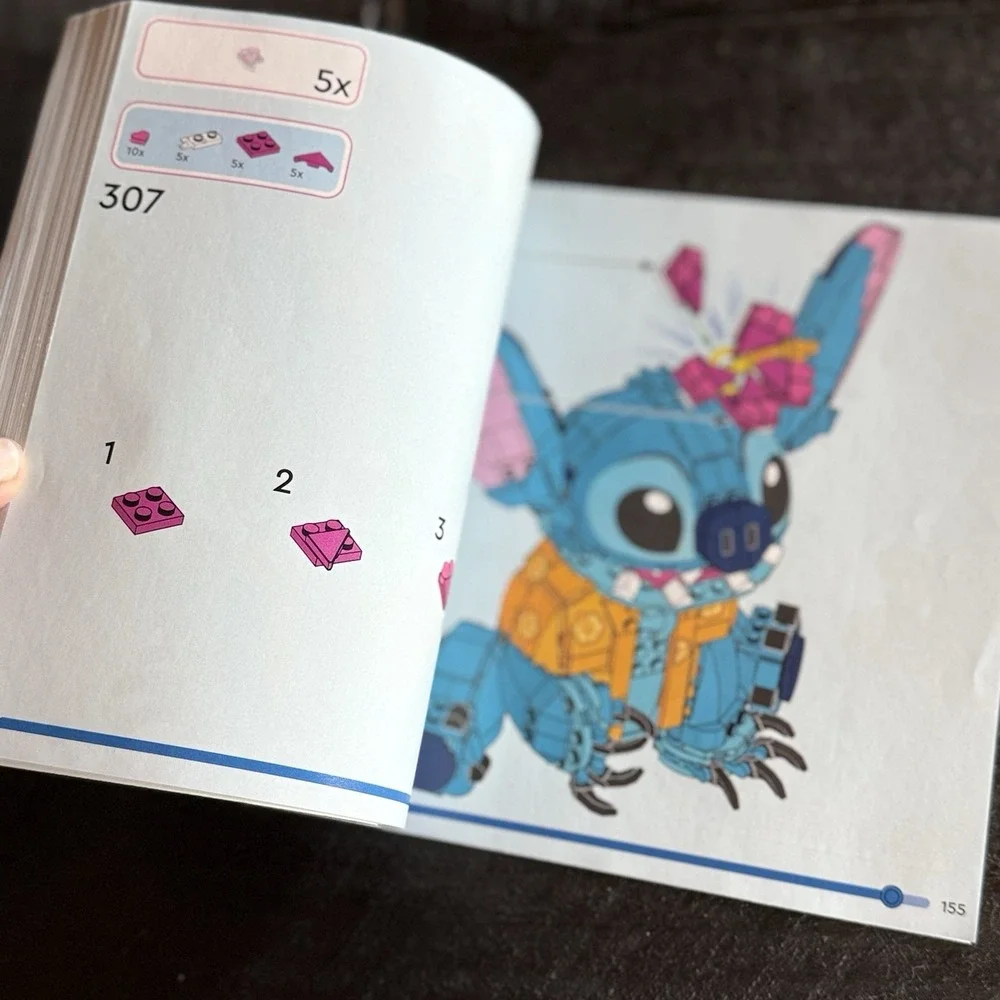 Lego 43249 Disney Stitch Color Instruction Manual ONLY Paperback Book Guide